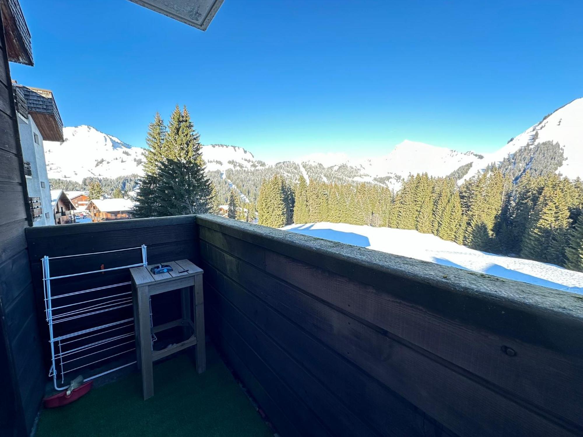 Studio Au Coeur Du Praz-De-Lys - Les Pralyssimes Le Praz de Lys Ngoại thất bức ảnh